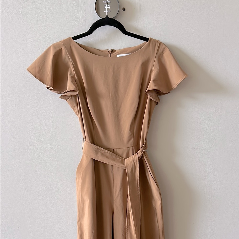 Calvin Klein Camel Jumpsuit